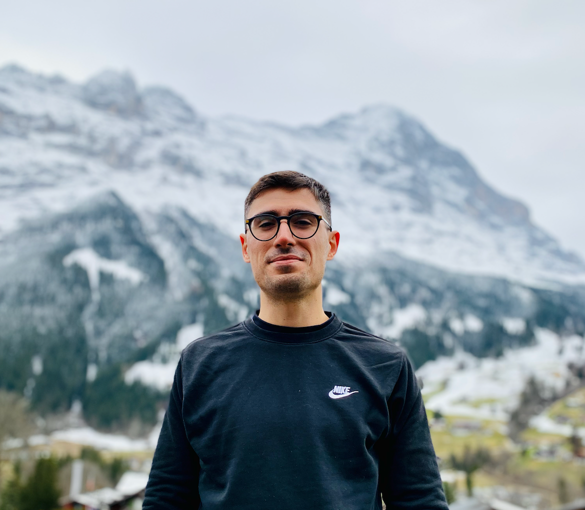 A picture of me in Grindelwald, Switzerland